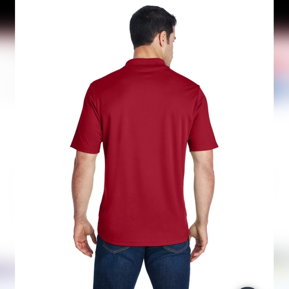 Toyota Logo Red Men's Polo Shirt Size Medium - Picture 3 of 13